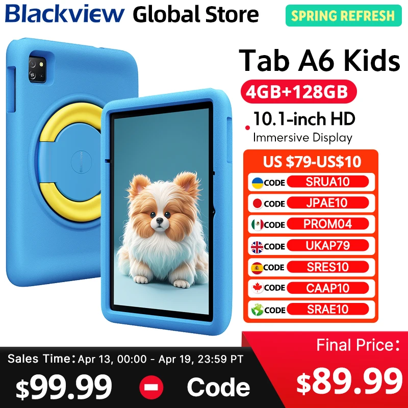 Tablette pour enfants Blackview Tab A6