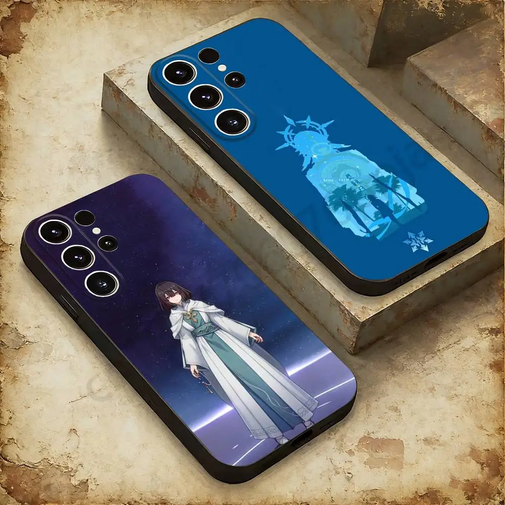 Game Sunday H-Honkai Star Rail Phone case For Samsung Galaxy A53,51,72,73,31,30,42 Soft Silicone Black Cover