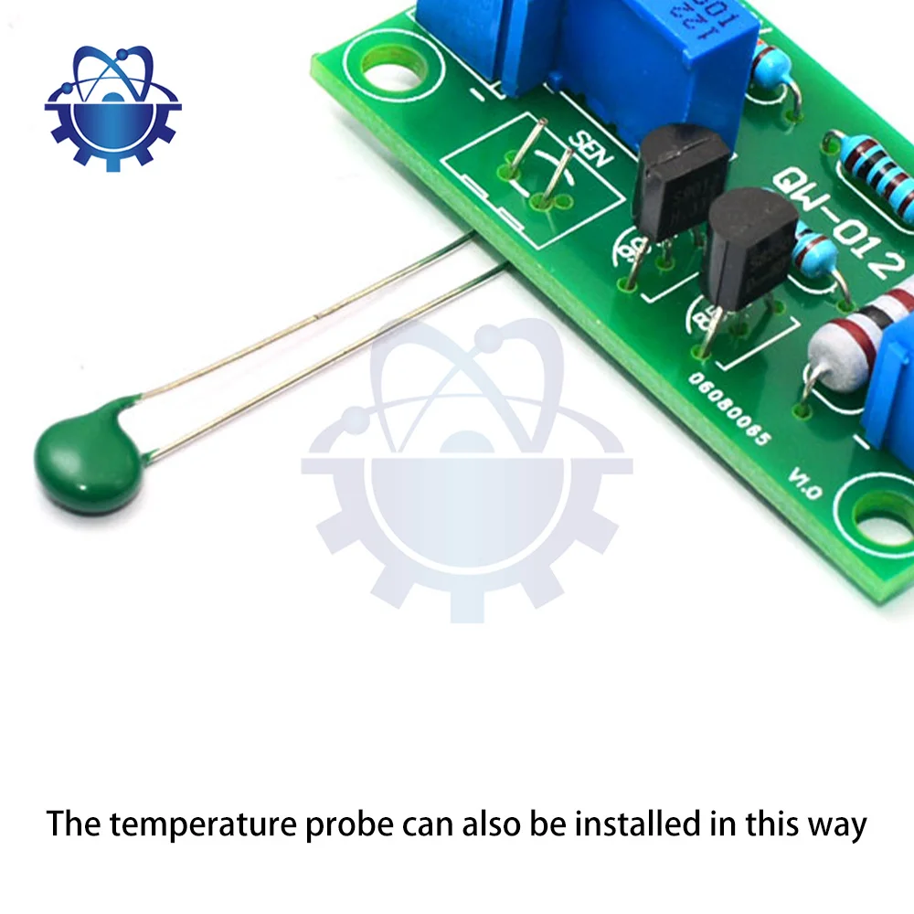 Intelligent Fan Temperature Controller Dc 12V Adjustable Thermostat Control Board Cooling Module For Power Amplifiers Computers