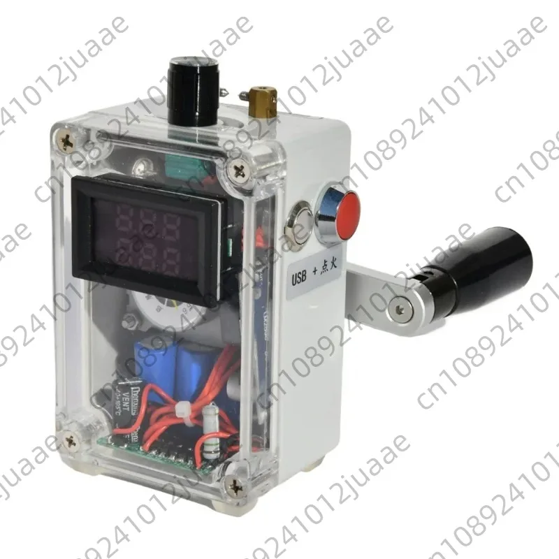 

Портативный генератор 220В 160Вт с ручным приводом и фонарем для кемпинга, автопутешествий и экстренных ситуаций