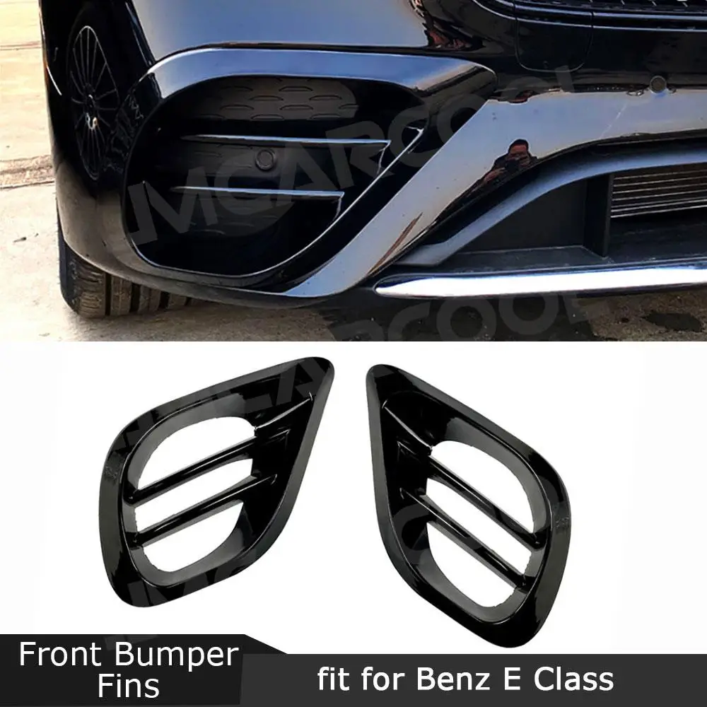 

JMCARCOOL Carbon Fiber Front Bumper Air Vent Cover Foglamp Mesh Grill Frame for Benz E Class W213 E260 E300 E53 2021- 2023