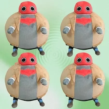 IN STOCK Hot New Fat Jason Todd Plush Doll Fat Red Hood Stuffed Christmas Gift Anime Peripherals Soft Ornament Anime Figure Toys