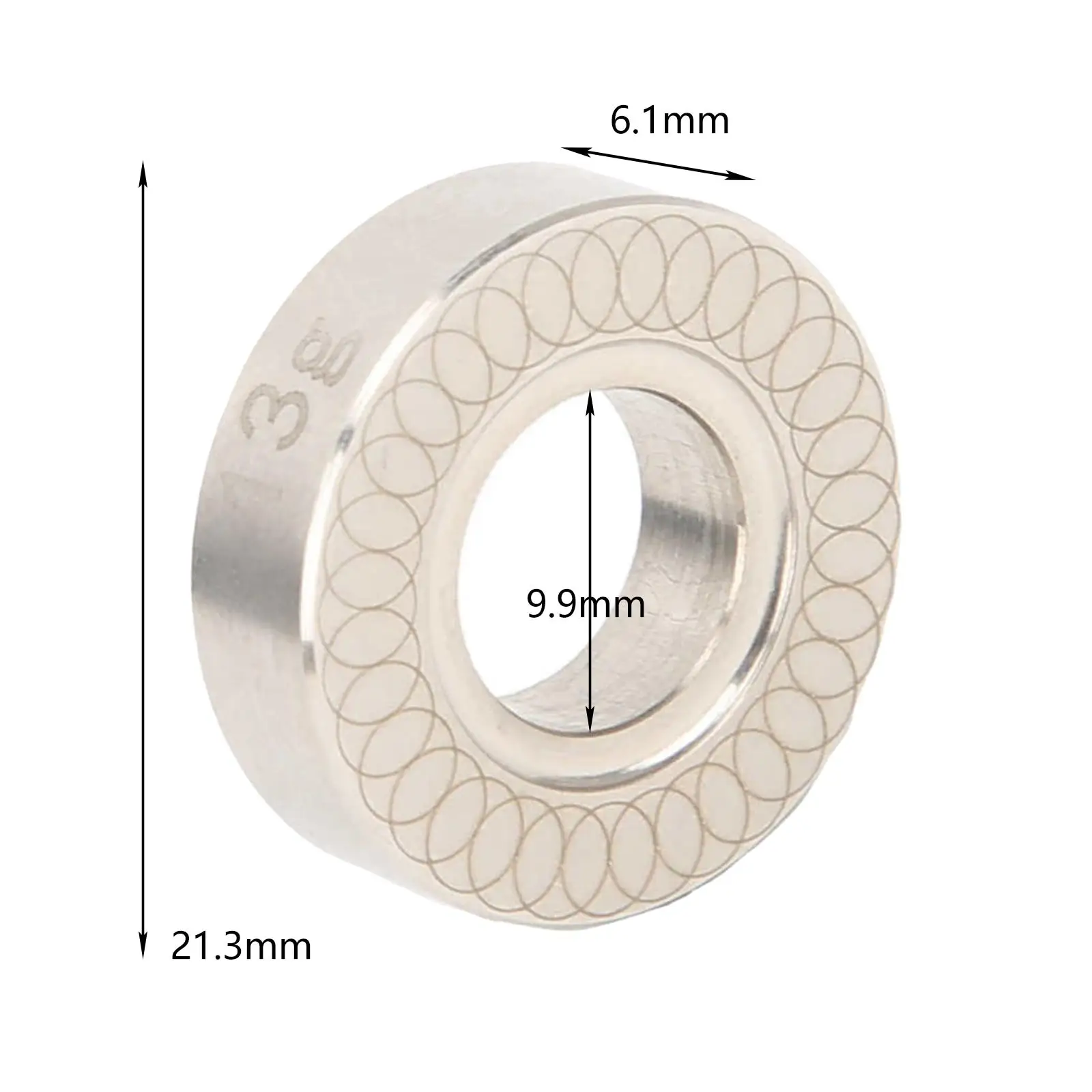 

Billiards Cue Balance rings Stainless Steel Accessory for Competition Exquisite Rust Proof Professional Fine Workmanship Durable