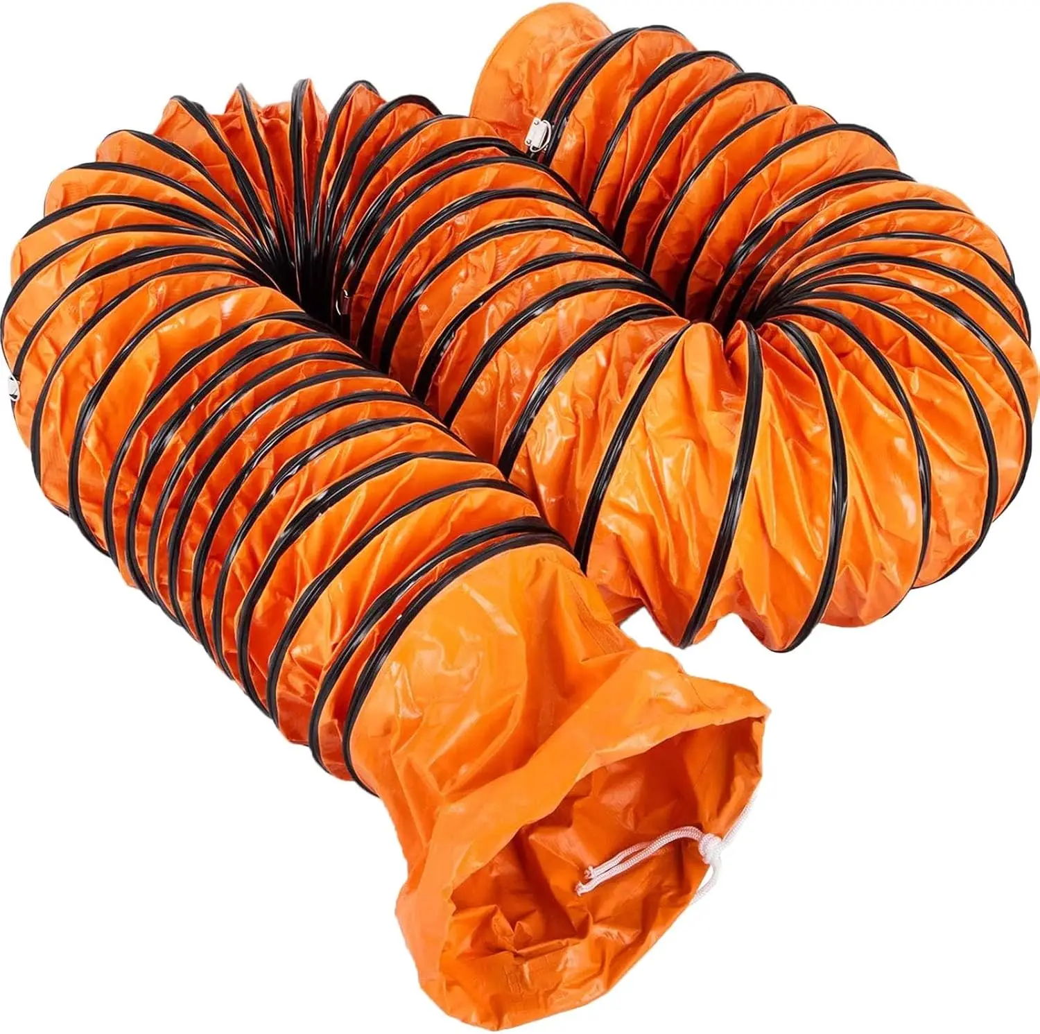 25FT PVC Flexible Duct Hosing for 12 INCH Utility Blower Exhaust Fan (12IN 25FT)