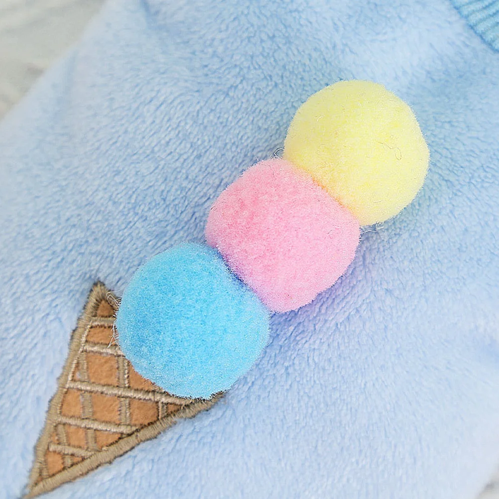 

1Pcs Pet Vest Adorable Dog Warm Clothes Durable Coral Fleece Winter Pet Costume Puppy Winter Vest Cat Warm Costume