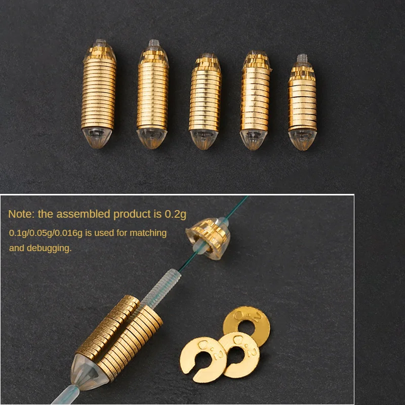 30sets Fishing Lead Sinker Weight Bullet Pendants Fast Drift Adjustment Scales Plumb Accessories Tools fishing pesca ловить рыбу