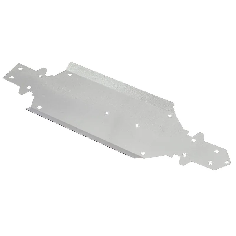 Metal Stainless Steel Chassis Armor Guard Protection Protector Skid Plate For XTS F10 1/10 RC Car Upgrade Parts Accessories