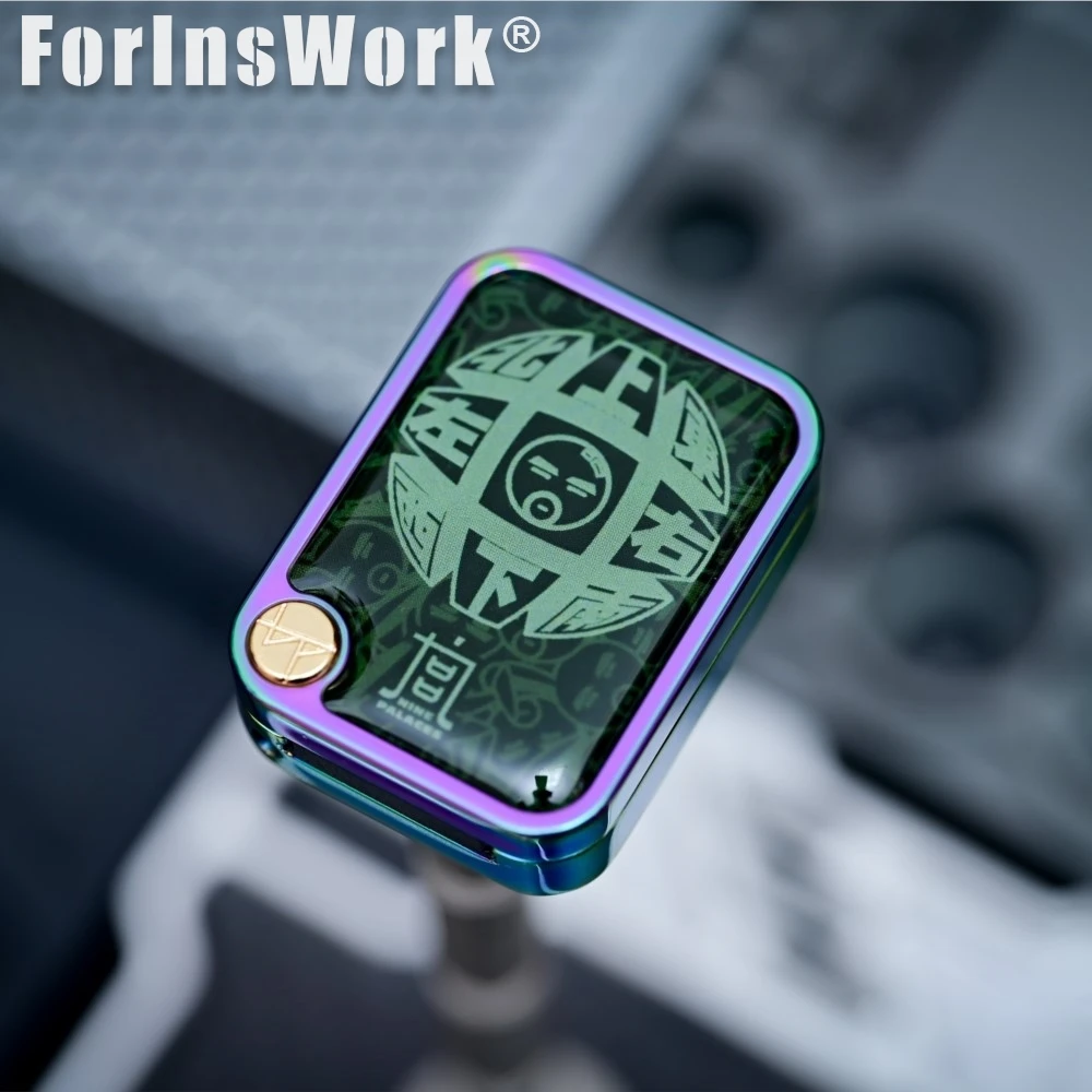 

BPMODS EDC Stainless Steel Nine-Gate Mechanical Direct Push Slider Fidgets Slider Stress Relief Toy