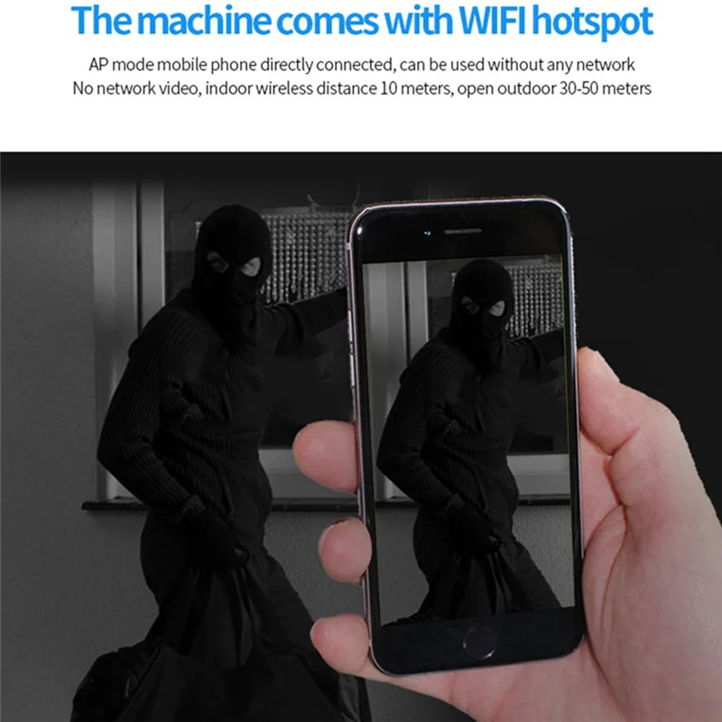 W18 Wifi Mini Camera HD 1080P Home Wireless Security Camera IP Camcorders Video Recording Motion Camera Without Memory Card - Image 3