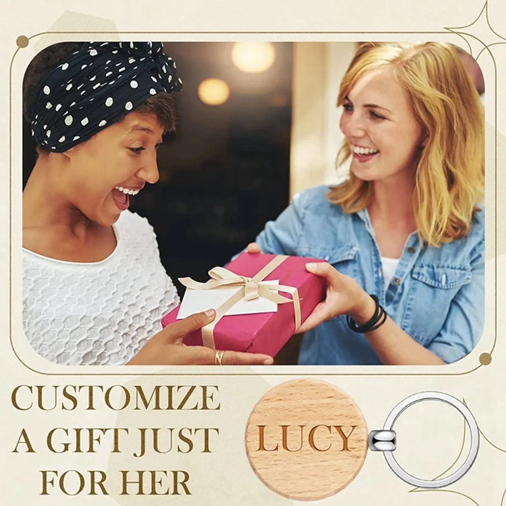 

ABBP-120 шт. заготовки для круглых деревянных брелоков, деревянные брелоки для самостоятельного изготовления, бирки для ключей, можно гравировать, подарки своими руками