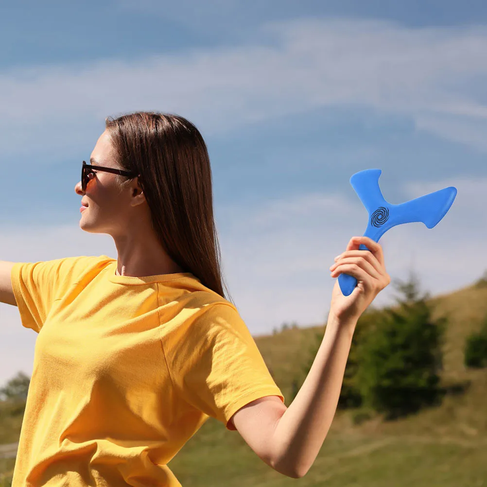 لينة سميكة تحلق يرتد الأزرق في الهواء الطلق متعة الشاطئ يرتد الاطفال البالغين الأسرة لعبة تفاعلية يرتدون لعبة #5