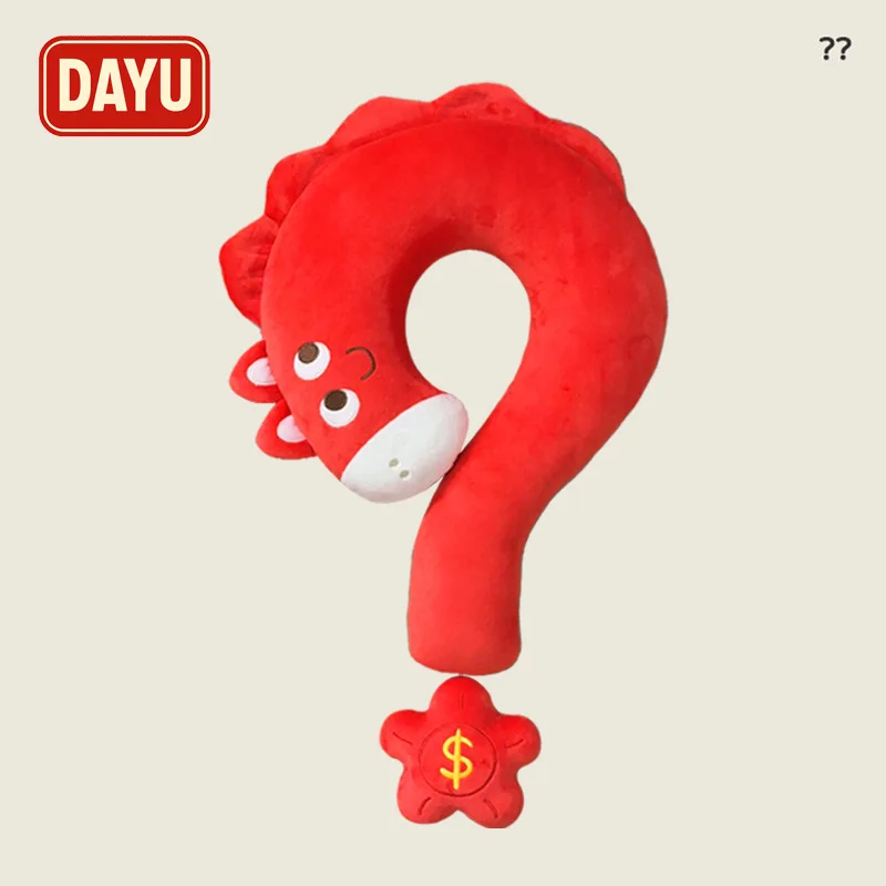 

2026 Horse Year Zodiac Plush Doll Lucky Mascot Stuffed Horse Toy New Year Festival Gift for Girls Boys Girlfriend and Boyfriend