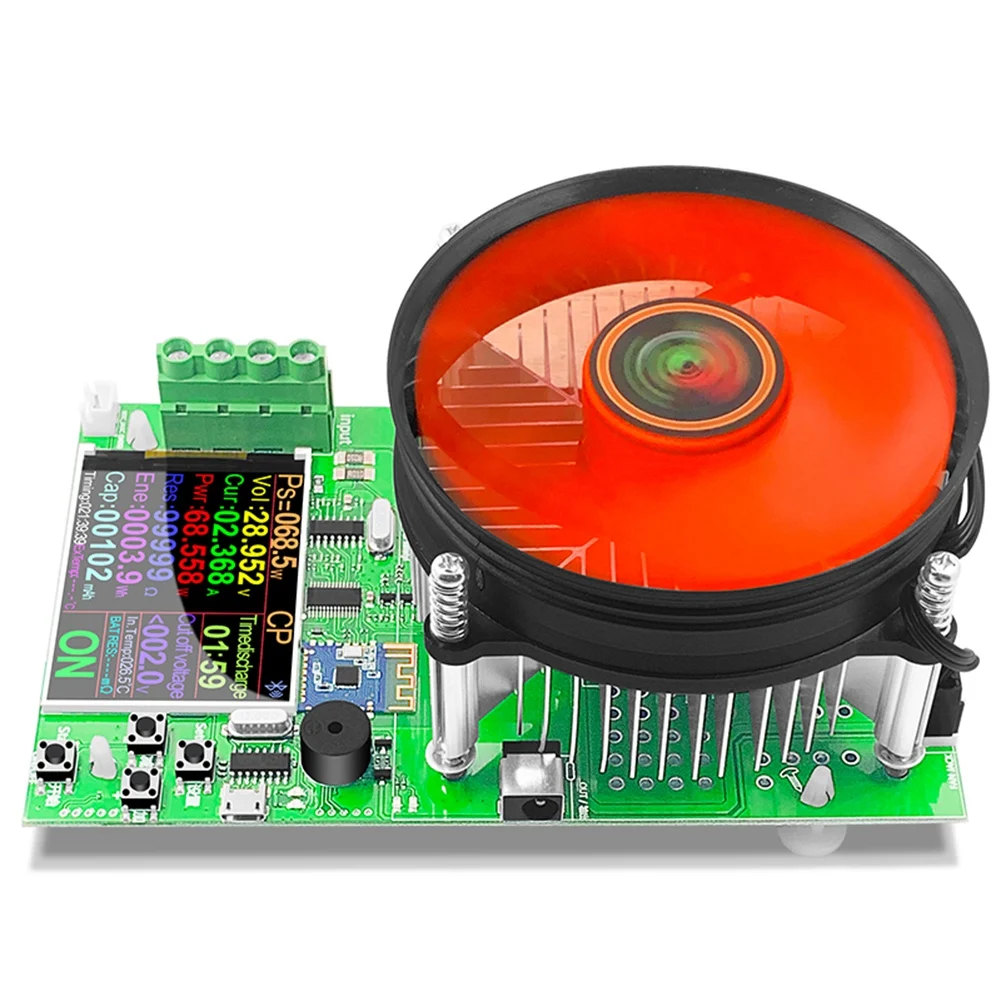 Imagem -06 - Verificador de Potência Verificador de Potência Plug Eua App 180w dc Monitor de Capacidade de Bateria de Lítio de Carga Eletrônica