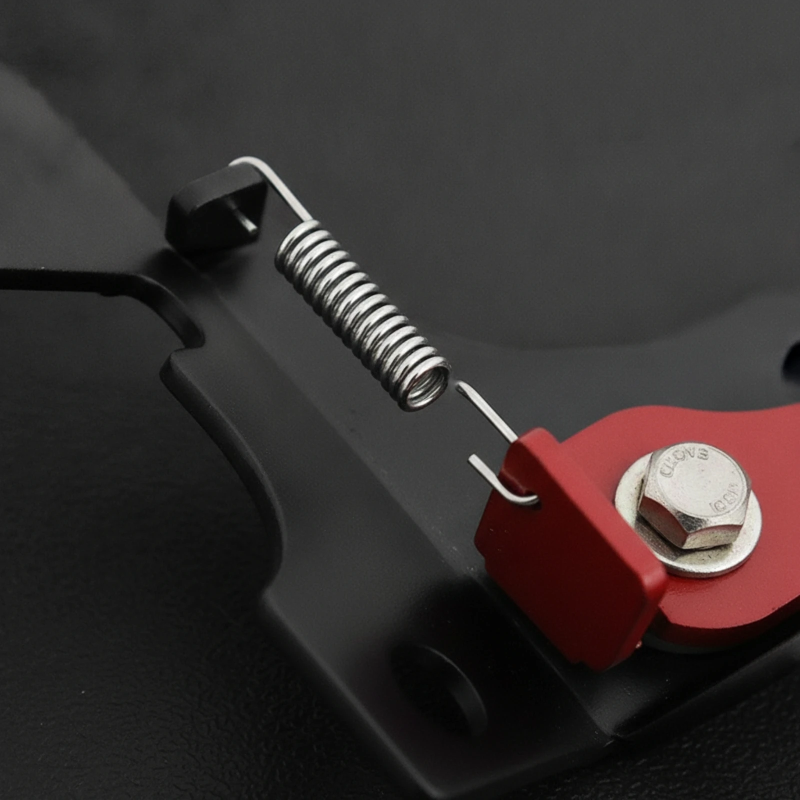 Spring-Loaded Parking Brake Compact UTV Parking Brake Hardware Easy to Install Maintenanceunobstructed for off-Roaders