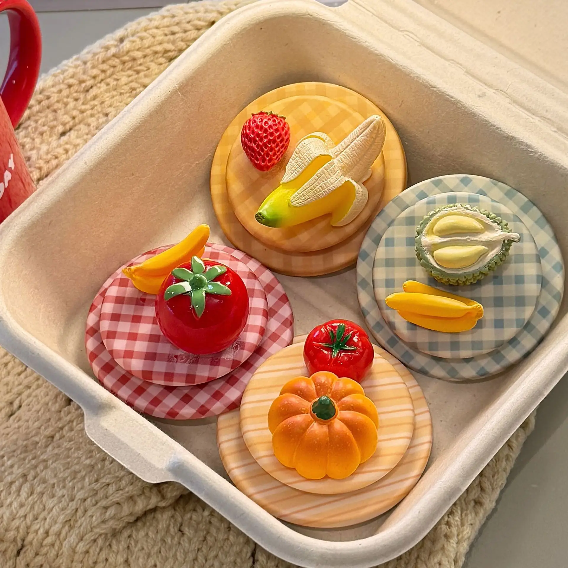 

Магнитный держатель для телефона в виде фруктов и овощей, милый держатель-подставка для мобильного телефона, магнитный кронштейн для пальцев, портативная настольная опора