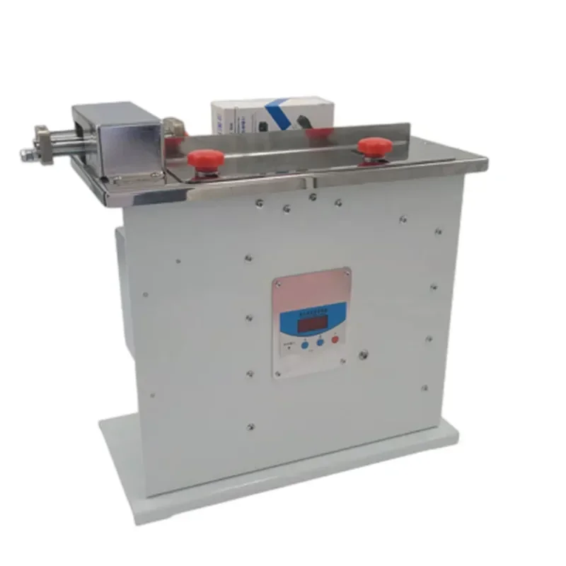 Automatic sealing and labeling machine 90 degrees right Angle automatic labeling machine transparent