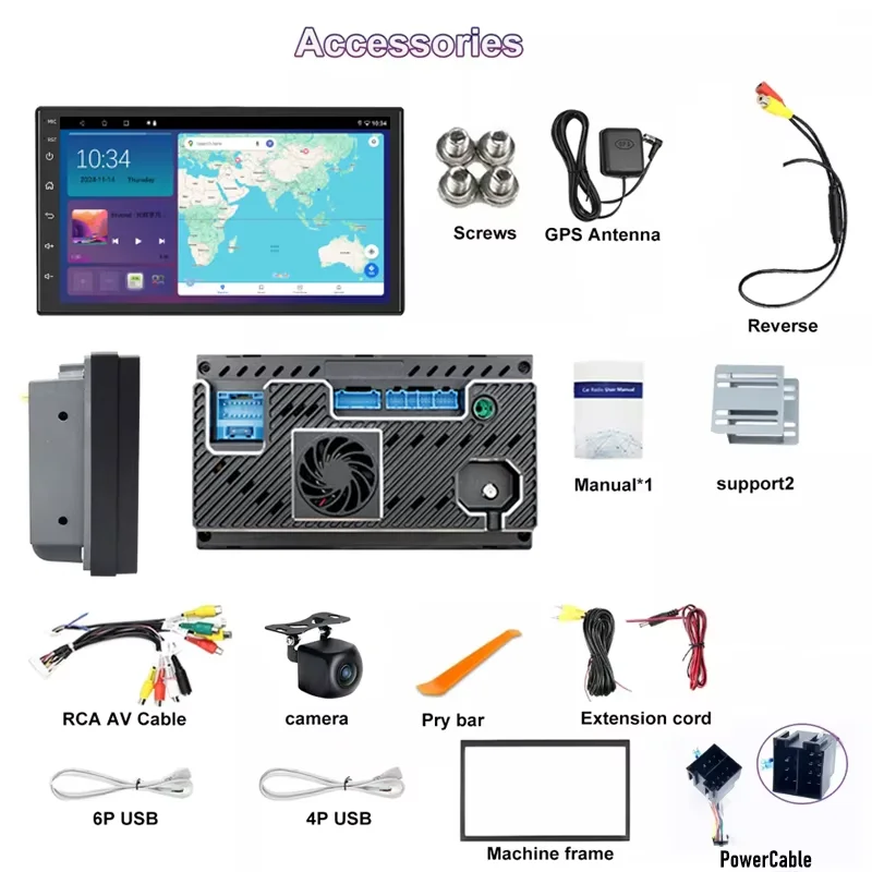 Autoradio Stereo FM GPS 7