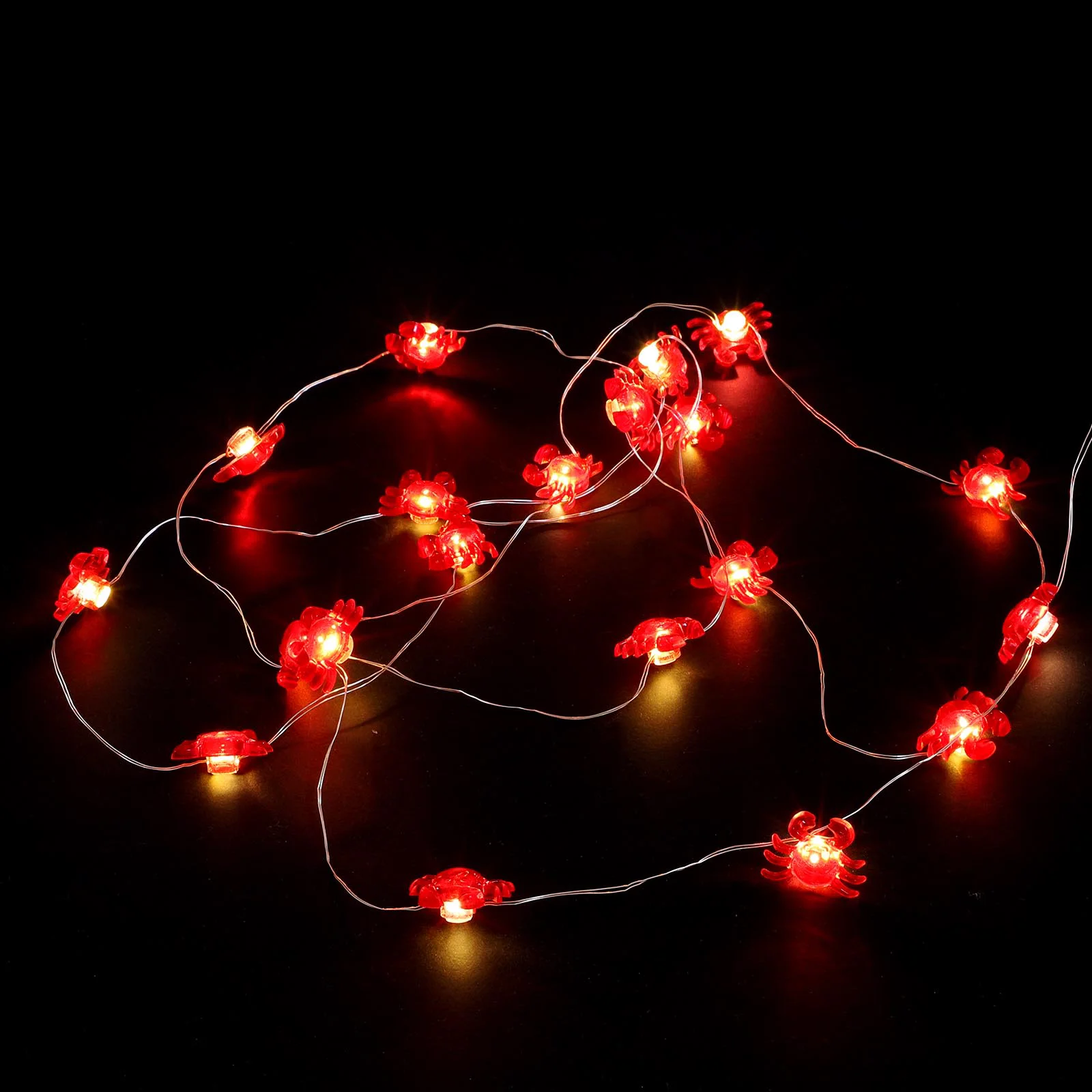 Seaside Fairy Lights Crab String Decor Lamp Indoor Waterproof Outdoor Copper Wire