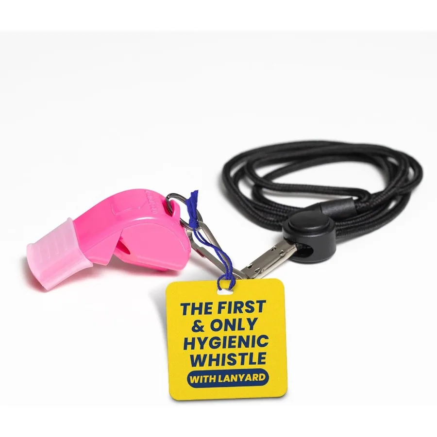 

P51 Coach Whistle Официальный свисток для занятий спортом Съемная мягкая ручка для рта Громкий безопасный свисток для взрослых с отрывным ремешком