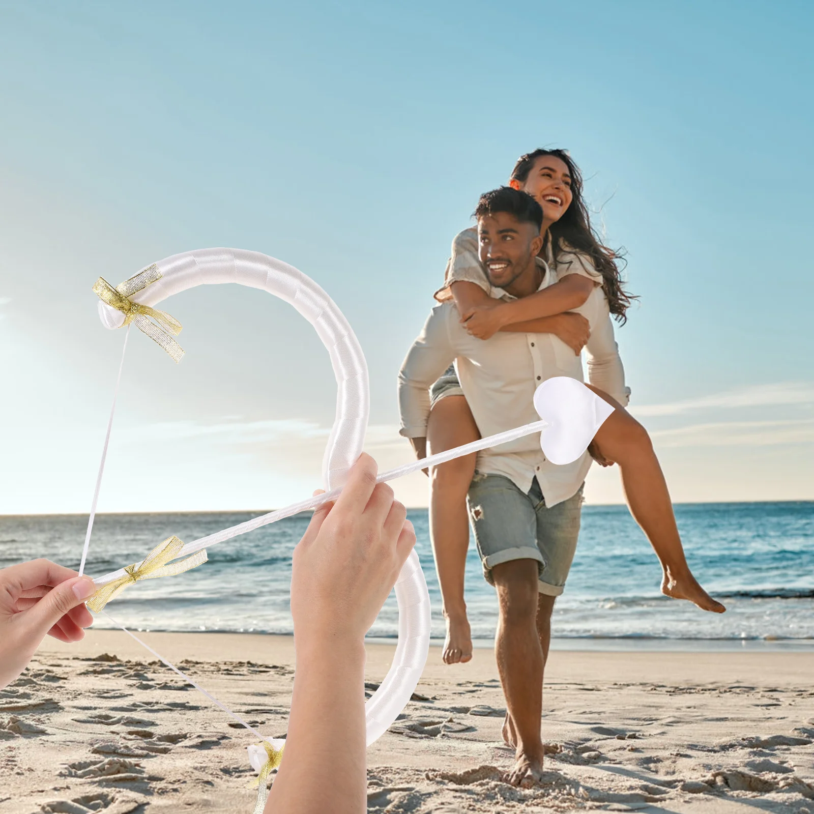 Cupid Bow and Arrow Cosplay Foams Valentine Black Red Toy Costume Party Supplies