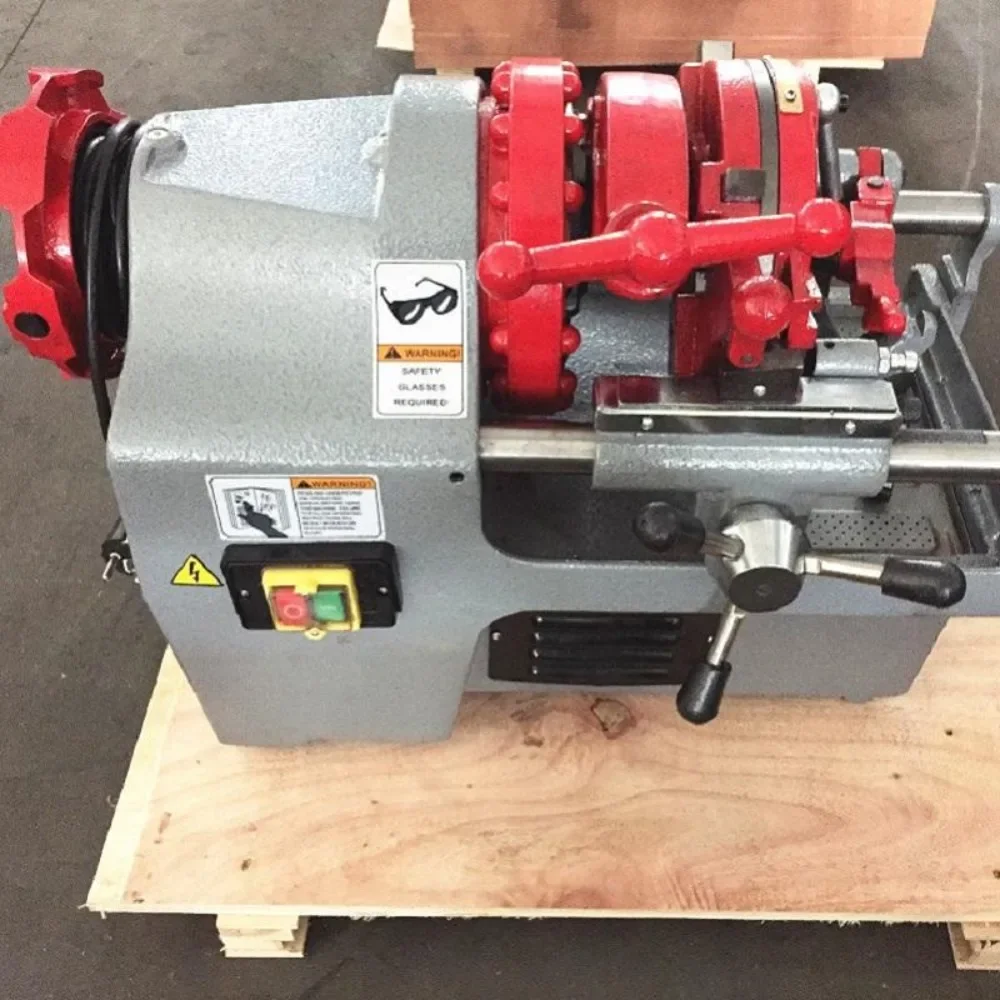 2-inch Heavy-duty Power Pipe Threading Machine NPT BSPT Automatic Pipe Threading Machine 1/2-2“