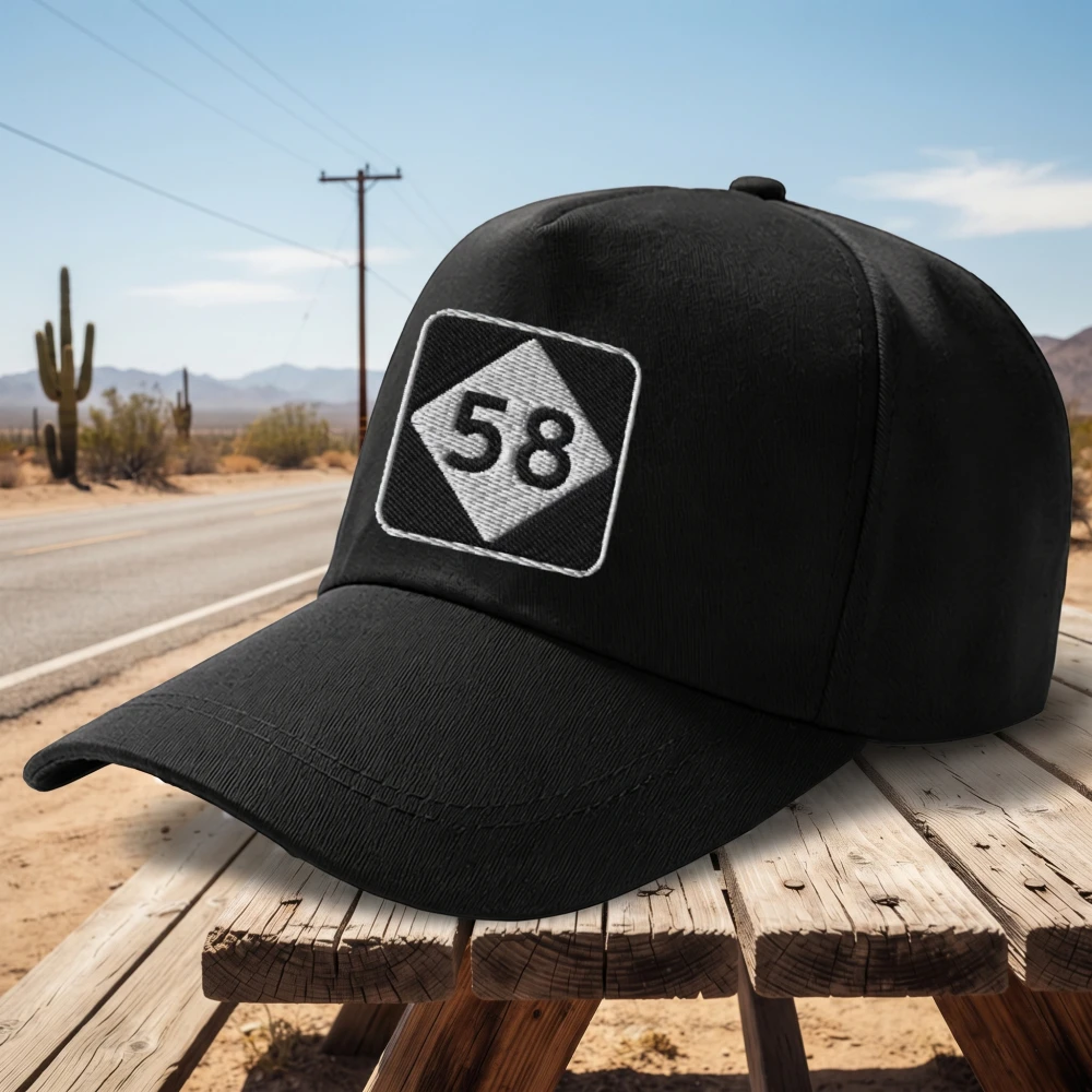 NC Highway 58 Crystal Coast Dad Hat Graphic Printed Baseball Cap TV Show Fan Merch Duckbill Hat Pogue Fan Gift Adjustable Hats