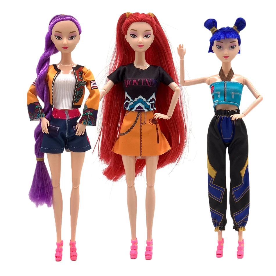 

2025 Movie Witch Hunt Doll Trendy Idol Humanoid Doll Vinyl Toy Doll DIY Dress up Game Children's Toys Birthday Gift