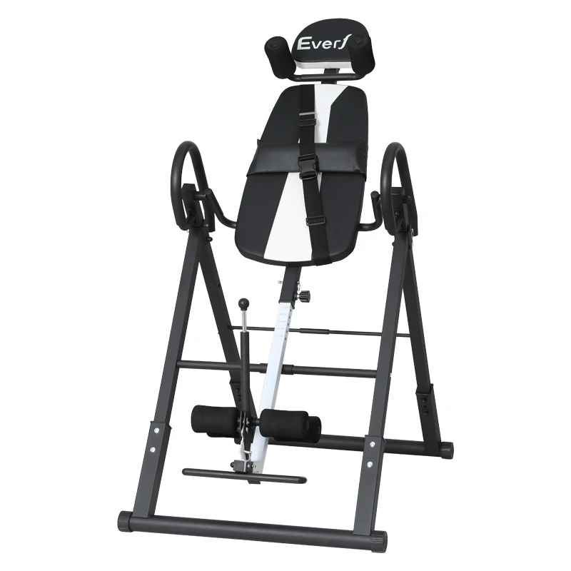 High Quality Training Equipment Home Use Duty Adjustment Foldable Deluxe Handstand Machine Inversion Table