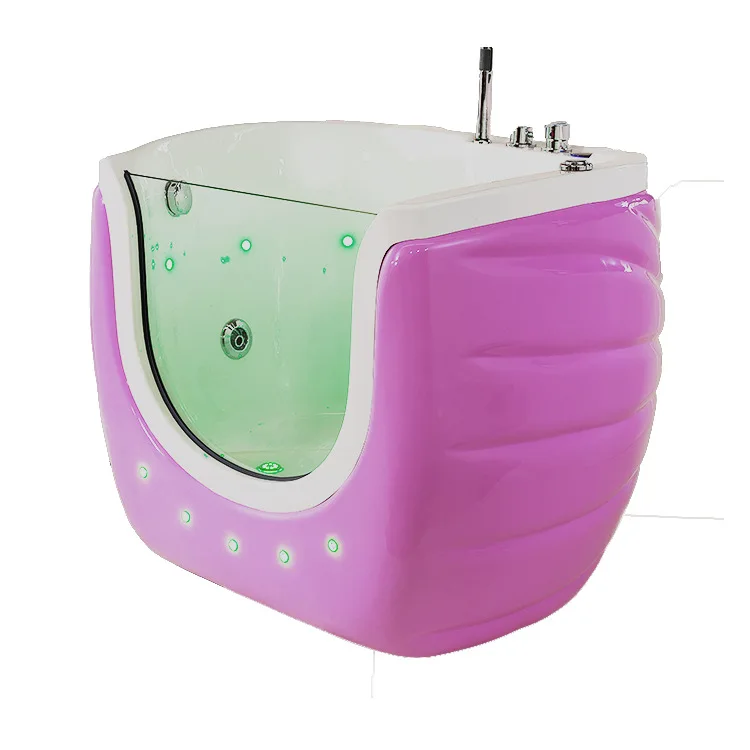 Acrylic bathtub surfing massage smart thermostatic bathtub baby swimming pool