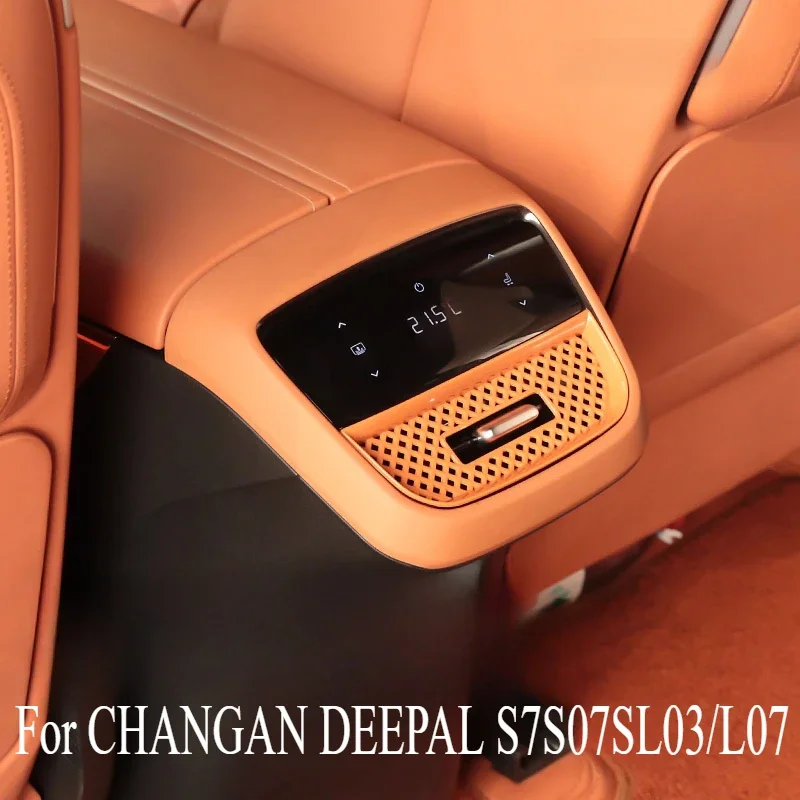 Rear Air Conditioner Trend Protection Cover Anti-foreign Object Car For CHANGAN DEEPAL S7S07SL03/L07 Decoration Accessories