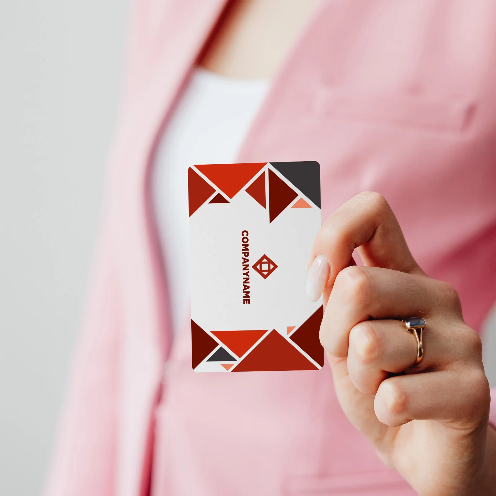 

100Pcs Blank Aluminum Cards Metal Business Card Blanks for Sublimation DIY Nameplate Gift Card Smooth Surface Business Cards