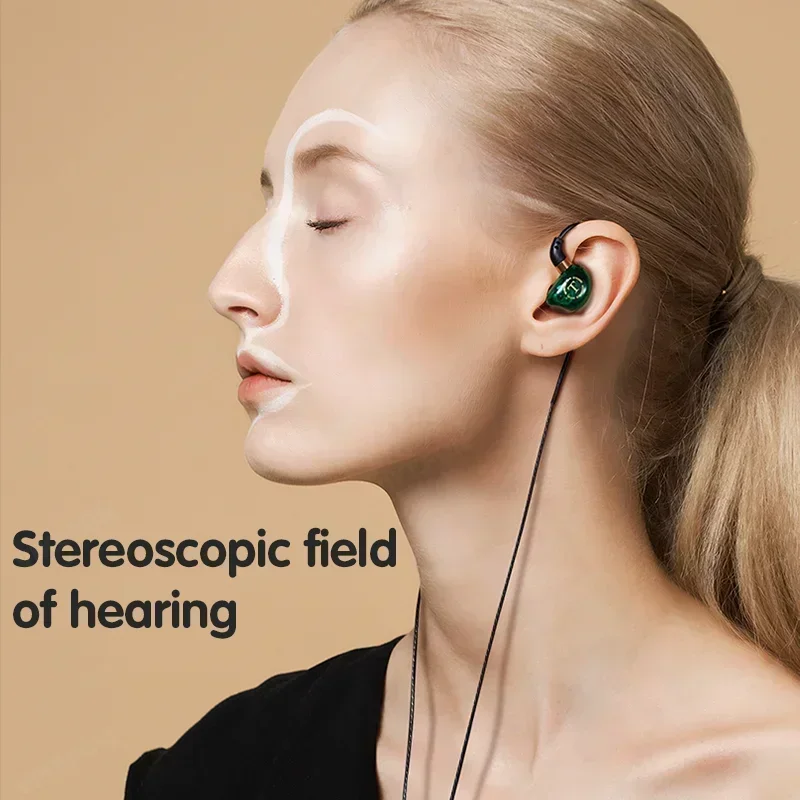 2025 Dynamic Wired Earphones HIFI Heavy Bass Music Headset Earbuds 3.5MM In Ear With Mic Race Gaming Headphone Noise Cancelling image 6