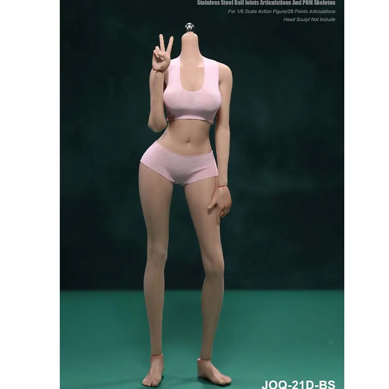 JOQ-21D figure anime scala 1/6 supermodelo snello ragazza a gamba lunga articolata morbida base in vinile corpo action figure ragazza regali