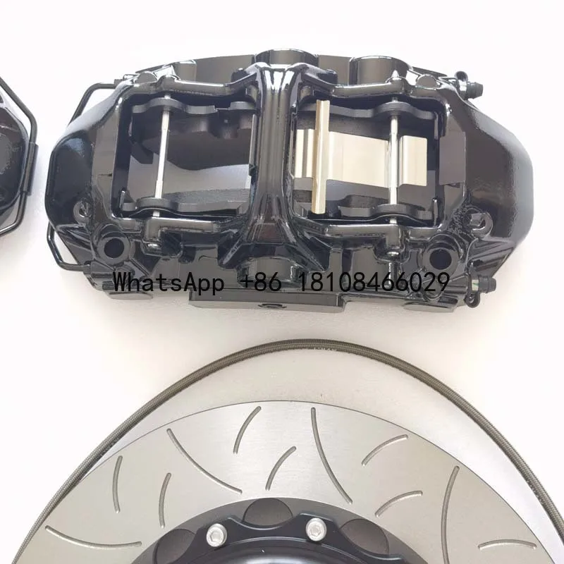 

Gray Iron 6 Pot Brake Kit Red Caliper 355*32mm Custom Disc