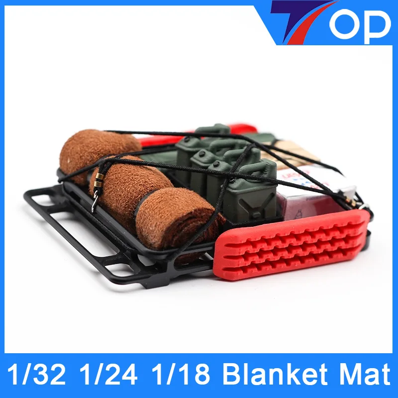 1/32 1/24 1/18 Decoration Roof Blanket Mat RC Crawler FMS FCX24M Defender D110 Discovery D90 Diy Parts