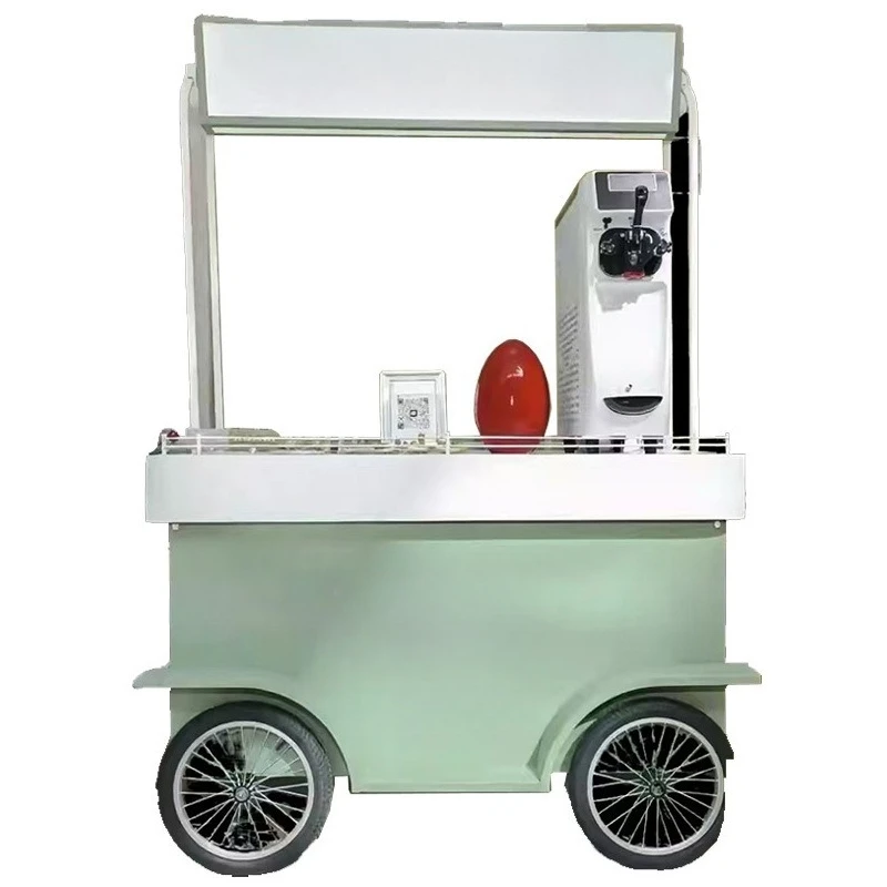 

Stall mobile snack car dining car wrought iron outdoor display car