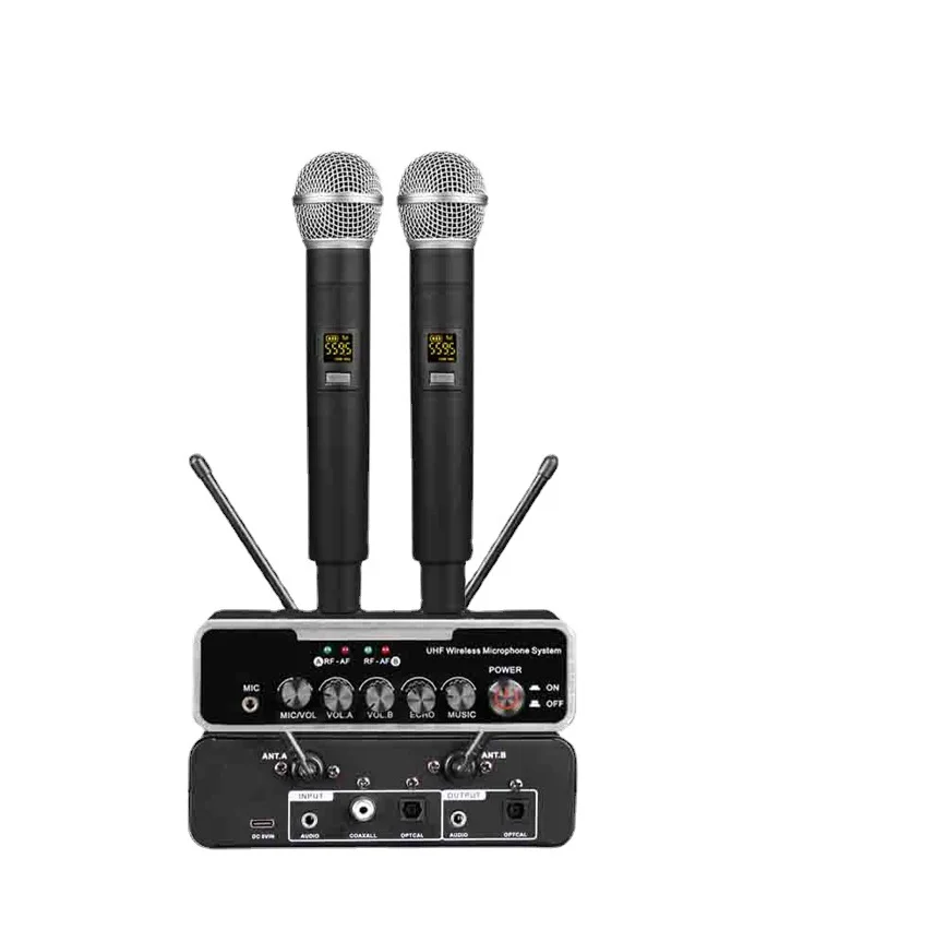 

Charging wireless microphone One drag two dynamic microphone