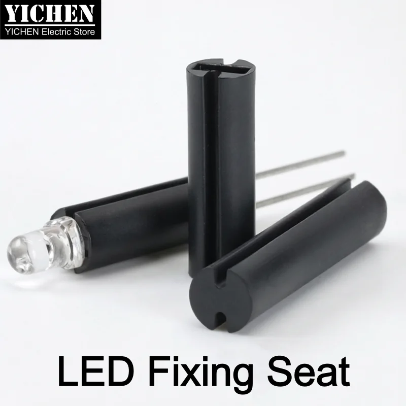 1000pcs LED Holder Socket Fixing Seat Standoff Spacer Mount Diode Light Lamp Base for PCB/Circuit Board Electronic Component