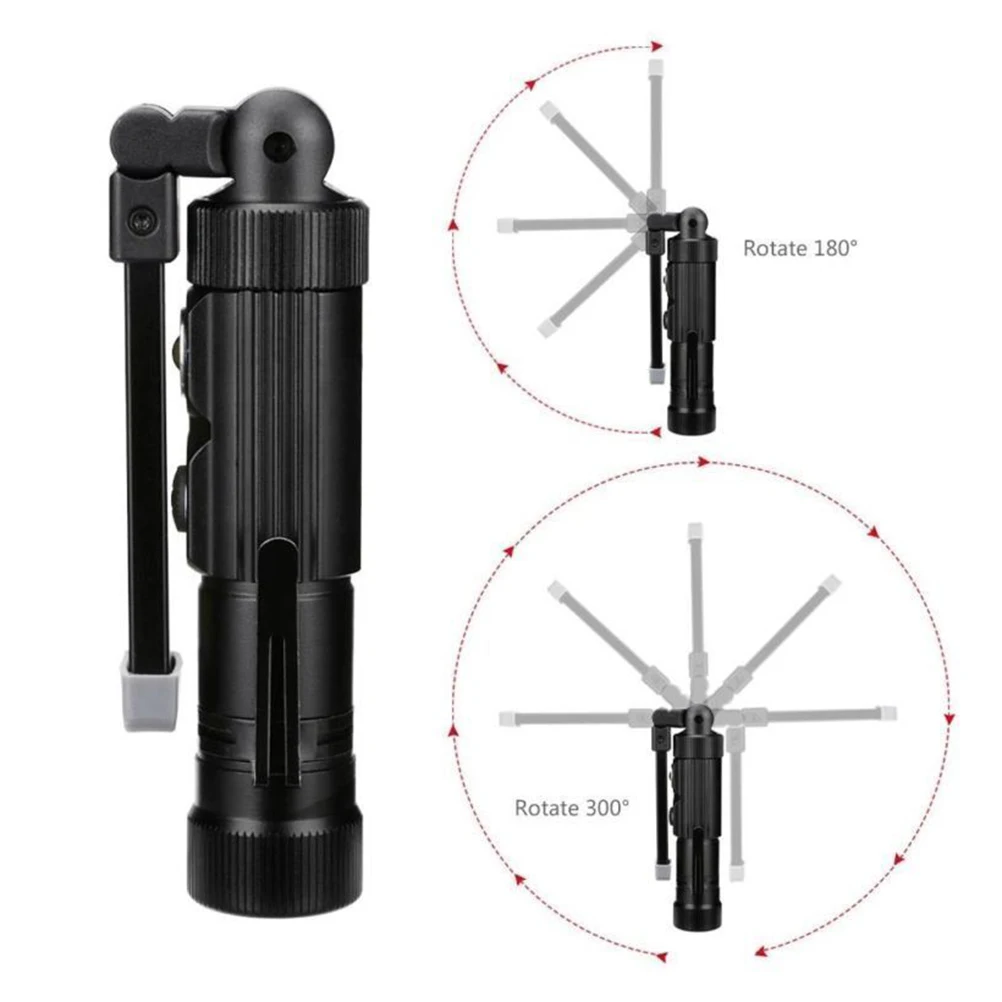 مصباح فحص العمل المغناطيسي Cob أسود USB قابل للطي قابل لإعادة الشحن للتخييم في الهواء الطلق مصباح تحذير أحمر مدمج