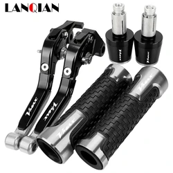 For YAMAHA VMAX 1200 1985-2008 V-MAX V MAX 1200 Motorcycle Accessories Handgrips Brake Clutch Levers Handlebar Grips Handle Ends
