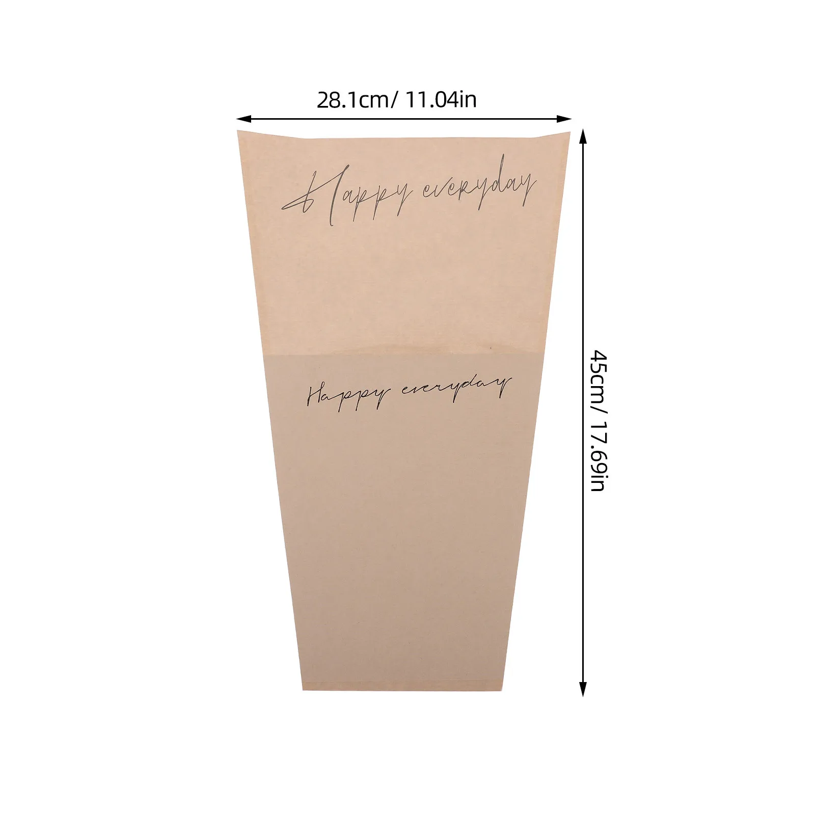 20 stuks bloemboeketzakken kraftpapier plastic bloemen inpakmouwen voor geschenkverpakkingen bloemenwinkelbenodigdheden helder delicaat