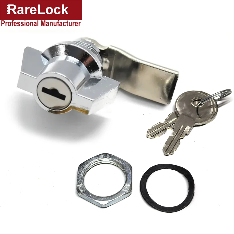 Cabinet Lock for Locker Electrical Cabinet Tool Box Furniture Hardware Rarelock JA38 G