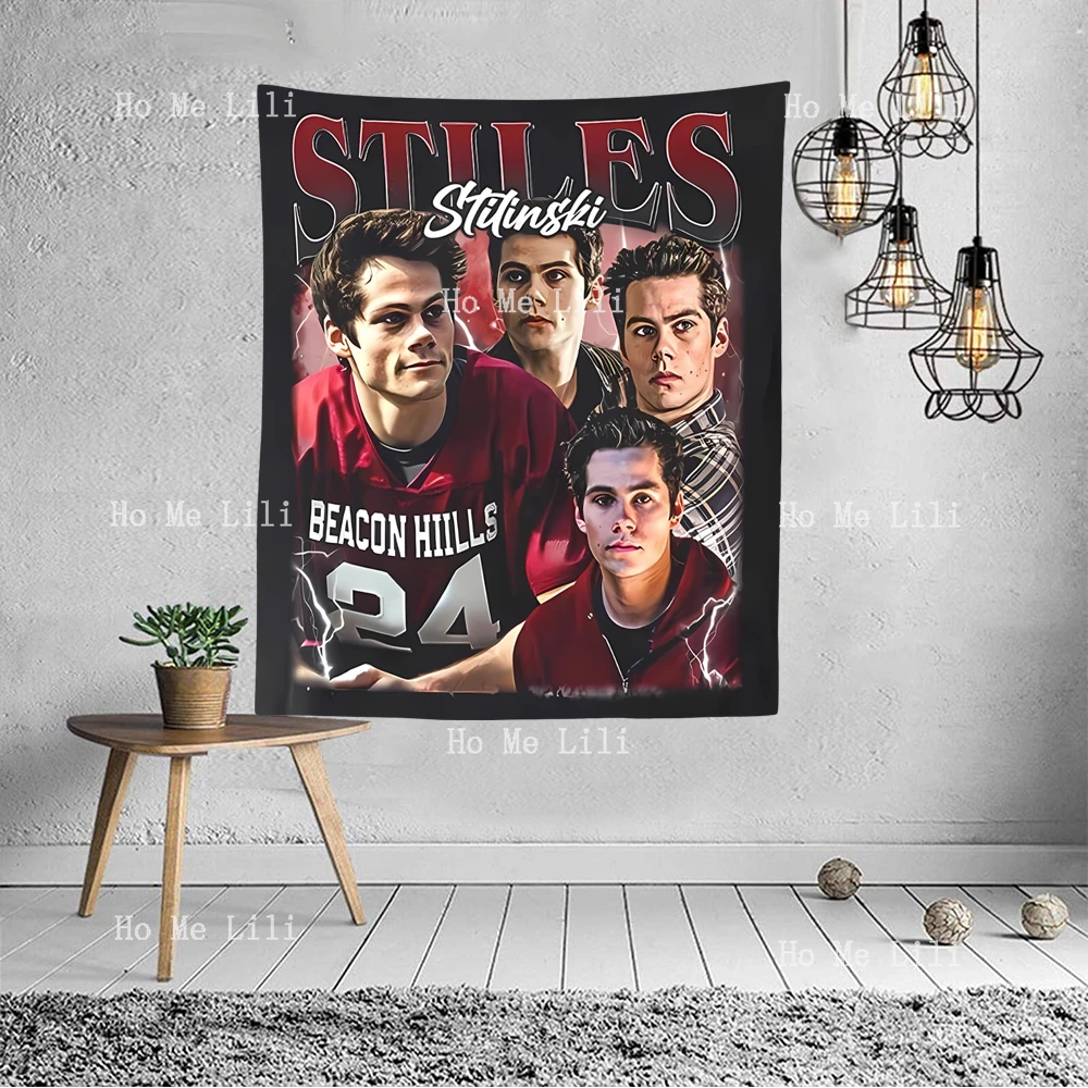 Stiles Stilinski Vintage 90's Made Movie Wall Aesthetic Tapestry For Bedroom Living Room Dorm