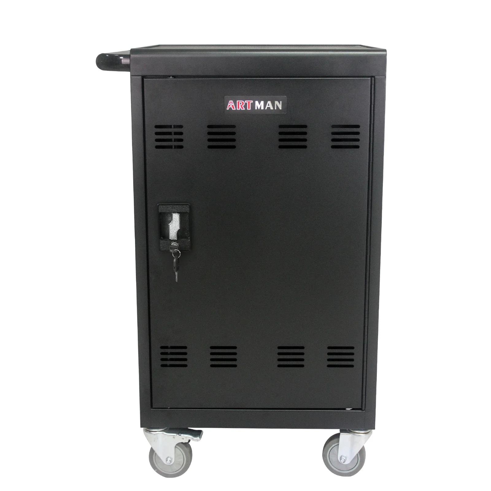 

Laptop Storage Cart, Mobile Charging Cart, Holds up to 32 Devices for Chromebooks, Tablets, and Laptops for Schools and Business
