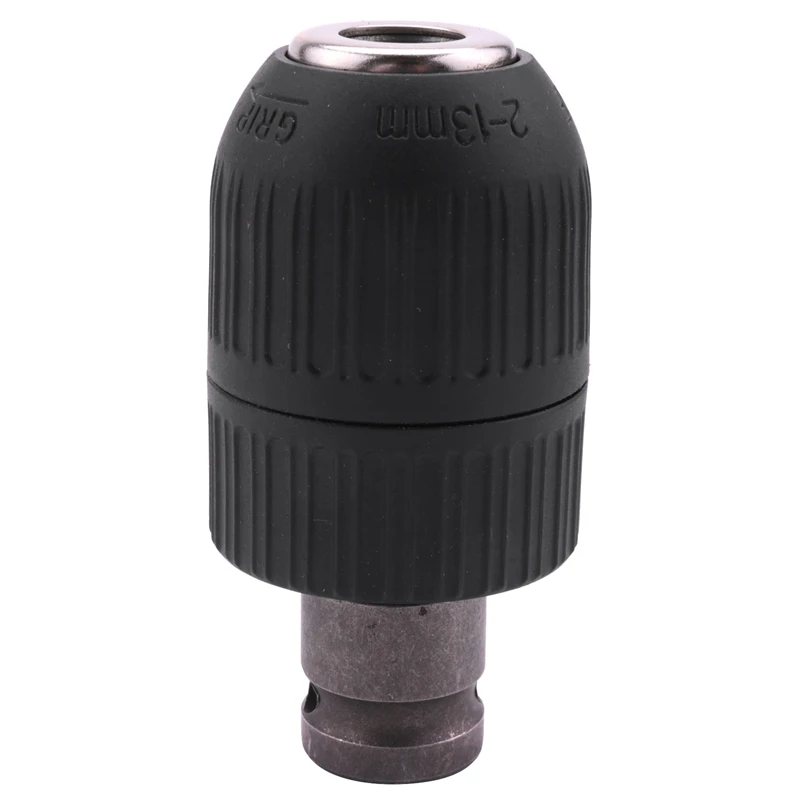 2-13Mm 1/2-20UNF z adapterem uchwytu 1/2 samoblokujący bezkluczowy uchwyt wiertarski elektryczny do klucza udarowego zestaw narzędzi do konwersji uchwyt