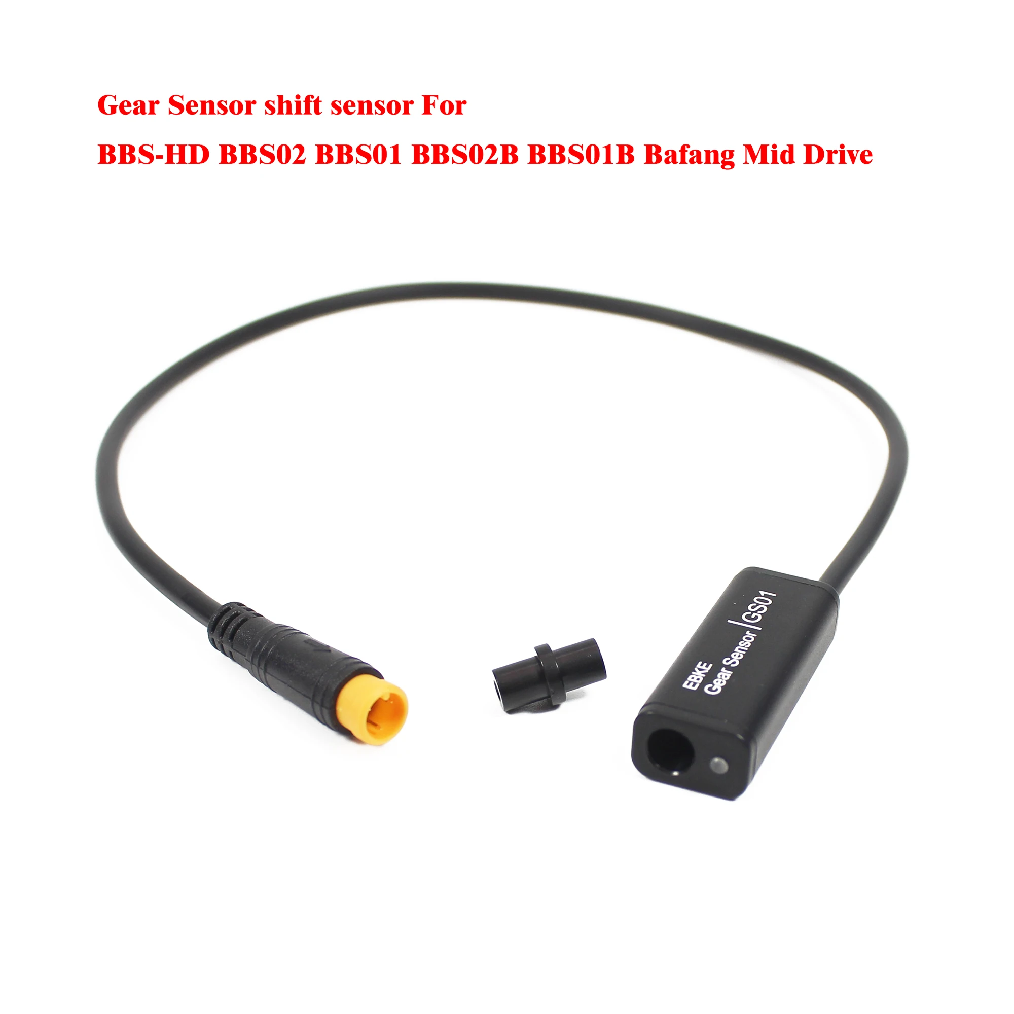 

EBKE Shift Sensor for Bafang E-Bike BBS01 BBS02 BBSHD Mid Drive Motor Gear Sensor Three Core Waterproof Connector GS01