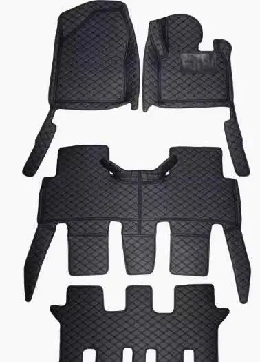 

Специальные автомобильные коврики на заказ для правого руля KIA Sorento 2020-2015, 7-местные коврики высшего качества, прочные водонепроницаемые ковры