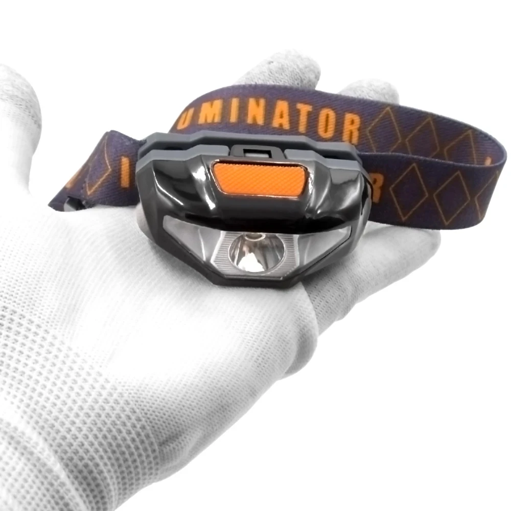 MNFT 1Pcs Outdoor Sport Emergency Headlight LED White Light Headlamp for Fishing Camping