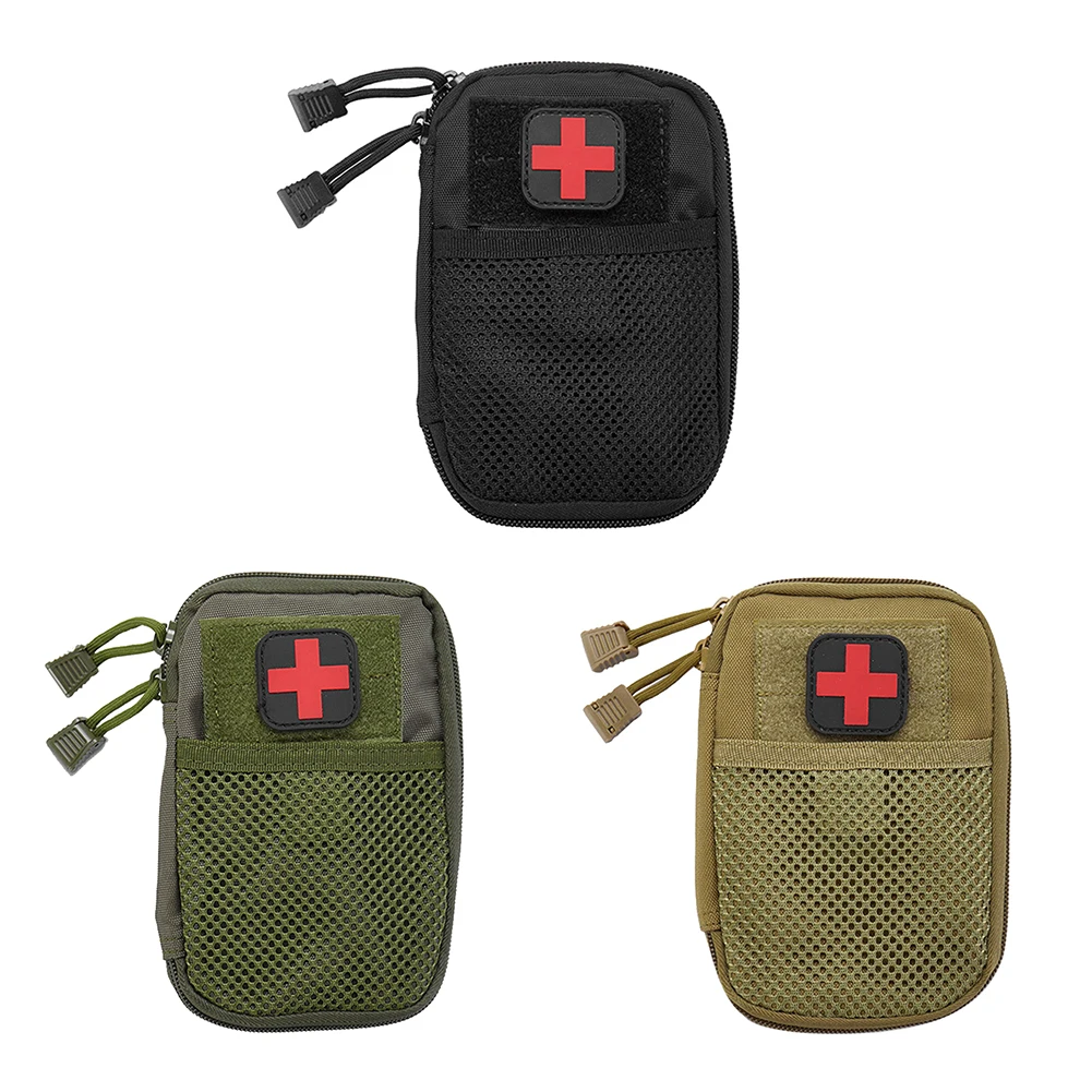 Borsa tattica militare Borsa per kit di pronto soccorso Molle per escursionismo Viaggi Custodia per trattamento di emergenza a casa Strumenti di sopravvivenza Custodia militare