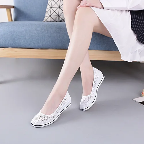 2021 New Canvas nurse shoes Solid Women Platform Casual Shoes Women Flat Bottom feminino Women shoes ghn78